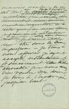 Document (Lettre de Georges Baby à Louis Colin)