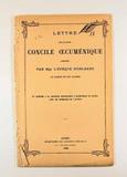 Brochure (Lettre sur le futur concile oecuménique). Page de titre