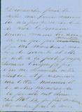 Document (Lettre d'Horace Baby à Georges Baby)