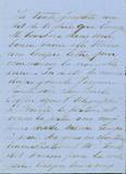 Document (Lettre d'Horace Baby à Georges Baby)