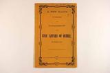 Brochure (A few facts illustrating the management of the civic affairs of Quebec, 10th March, 1869). Page de titre avec annotation