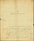 Document (Lettre de J. Baby à Fr. Baby)