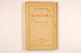 Brochure (La vallée de la Mantawa : récit de voyage). Page de titre