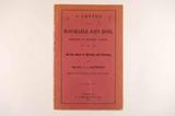 Brochure (A letter to the Honorable John Rose, minister of finance, Canada, &c. &c. &c. on the subject of banking and currency). Page de titre