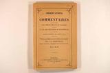 Brochure (Observations et commentaires sur les titres XVII & XVIII du Code civil du Bas-Canada : contenant la loi des privilèges et hypothèques et celle de l'enregistrement des droits réels: suivi d'un projet de loi contenant les vues de l'auteur sur les moyens à prendre pour rendre le système hypothécaire plus complet). Page de titre