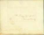 Document (Lettre de James F. Baby à  William Bent Berczy)