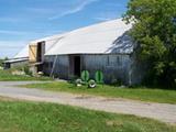 Grange-étable. Côté nord-ouest. Vue arrière