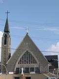 Église Saint-Sauveur-les-Mines. Vue avant