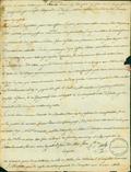 Document (Lettre de François Baby à Jacques Baby)