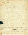 Document (Lettre de François Baby à Jacques Baby)