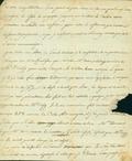 Document (Lettre de François Baby à Jacques Baby)
