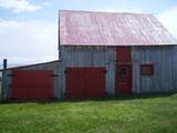 Bergerie. Remise, façade nord. Vue avant