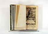 Livre (M. Velleius Paterculus cum notis Gerardi Vossii G. F.). Page de titre et frontispice