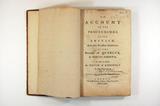 Livre (An account of the proceedings of the British, and other Protestant inhabitants, of the province of Quebeck, in North-America, in order to obtain an House of Assembly in that province). Page de titre avec signature