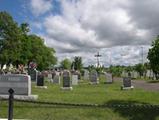 Cimetière de Saint-Siméon. Vue d'ensemble