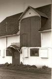Grange-étable. Détail. Vue avant