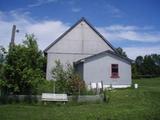 Grange-étable. Côté ouest. Vue latérale