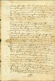 Document (Contrat de mariage de Pierre Guy et Élizabeth Garreau, veuve de Jean Lalande)