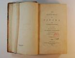 Livre (The history of Canada from its first discovery : comprehending an account of the original establishment of the colony of Louisiana (Volume I)). Page de titre