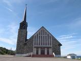 Église de Sainte-Cécile. Vue avant