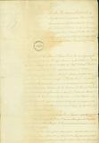 Document (Requête à Haldimand par Pierre Panet et Louis Genevay pour concession de seigneurie, au bout de la seigneurie concédée à Le Ber de Senneviille sur les limites de la prairie de la Madeleine et de la baronnée de Longueuil)