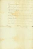 Document (Requête à Haldimand par Pierre Panet et Louis Genevay pour concession de seigneurie, au bout de la seigneurie concédée à Le Ber de Senneviille sur les limites de la prairie de la Madeleine et de la baronnée de Longueuil)