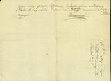 Document (Onze lettres de change de l'Intendant Bigot sur le Trésorier général des colonies à Paris, au comte des dépenses générales du Canada)