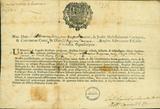 Document (Passeport à Jean, Marie et Joseph Donegani)
