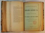 Brochure (Panégyrique du révérend Edouard Crevier, V.G. : prononcé à la distribution des prix au Petit séminaire de Sainte-Marie de Monnoir, le 30 juin 1881). Page de titre