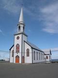 Église de Saint-Maurice-de-l'Échourie. Vue avant