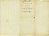 Document (Bail à vie d'un banc dans l'église Notre-Dame à Charles Lemoyne, baron de Longueuil)