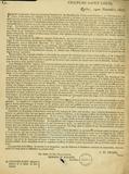 Document (Proclamation au sujet du pardon accordé aux personnes trouvées coupables d'insubordination dans la paroisse de l'Assomption)