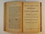Brochure (The St. Albans raid : investigation by the Police Committee, of the City Council of Montreal, into the charges preferred by Councillor B. Devlin, against Guillaume Lamothe, esq., chief of police ; and the proceedings of the Council in reference thereto). Page de titre