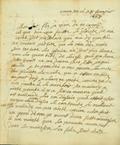 Document (Lettre de la veuve Baby à François Baby)