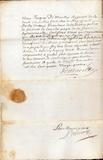Document (Commission à Charles Lemoyne de Longueuil pour commander la milice à Montréal)