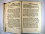 Livre (Treze livres des parlemens de France : esquels est amplement traicté de leur origine et institution, et des presidents, conseillers, gens du roy...). Intérieur de l'imprimé