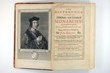 Livre (The difference between an absolute and limited monarchy : as it more particularly regards the English constitution ; being a treatise). Page de titre et frontispice
