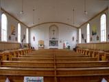 Église Saint-Évagre. Vue intérieure