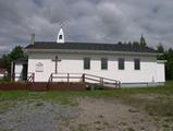 Chapelle de Saint-Bernard-des-Lacs. Vue avant