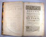 Livre (Histoire de la ville de Paris (Tome IV)). Intérieur de l'imprimé