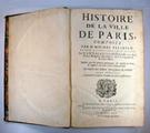 Livre (Histoire de la ville de Paris (Tome V)). Page de titre
