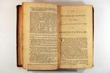 Livre (An historical review of the constitution and government of Pensylvania [sic] : from its origin, so for as regards the several points of controversy, which have, from time to time, arisen between the several Governors of that province, and their several assemblies). Intérieur de l'imprimé