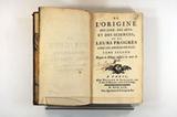 Livre (De l'origine des loix, des arts, et des sciences; et de leurs progrès chez les anciens peuples (Tome II)). Page de titre