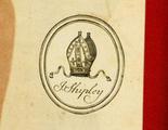 Livre (An account of the European settlements in America... (Tome I)). Ex-libris