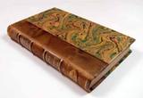 Livre (Travels into North America : containing its natural history, and a circumstantial account of its plantations and agriculture in general : with the civil, ecclesiastical and commercial state of the country, the manners of the inhabitants and several curious and important remarks on various subjects (Tome II)). Extérieur de l'imprimé