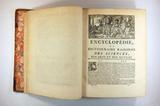 Livre (Encyclopédie, ou, Dictionnaire raisonné des sciences, des arts et des métiers (Tome II)). Intérieur de l'imprimé et illustration