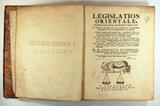 Livre (Législation orientale : ouvrage dans lequel, en montrant quels sont en Turquie, en Perse et dans l'Indoustan, les principes fondamentaux du gouvernement, on prouve, ...). Page de titre