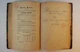 Brochure (Baddeck and that sort of thin). Page de titre manuscrite