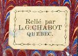 Livre (Troisième voyage de Cook ou Voyage à l'Océan Pacifique, ordonné par le roi d'Angleterre pour faire des découvertes dans l'hémisphère Nord, pour déterminer la position et l'étendue de la côte Ouest de l'Amérique septentrionale, sa distance de l'Asie et résoudre la question du passage du Nord, exécuté sous la direction des capitaines Cook, Clerke et Gore sur les vaisseaux la Résolution et la Découverte, en 1776, 1777, 1778, 1779 et 1780). Ex-libris