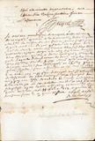 Document (Obligation de 1510 livres par Séraphin Marganne de Lavaltrie en faveur de Charles Bazire, receveur général du domaine royal)